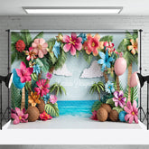 Lofaris Beach Hawaii Summer Photography Backdrop For Studio